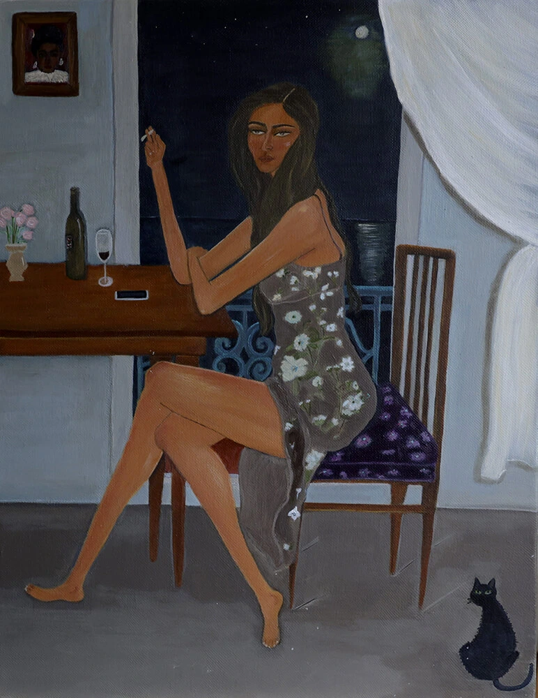 Moon dance | 18 X 24 Inches