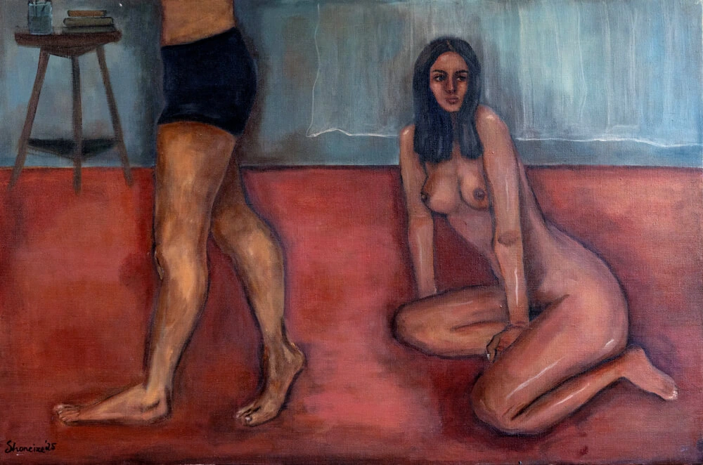 Waiting | 36 X 24 Inches