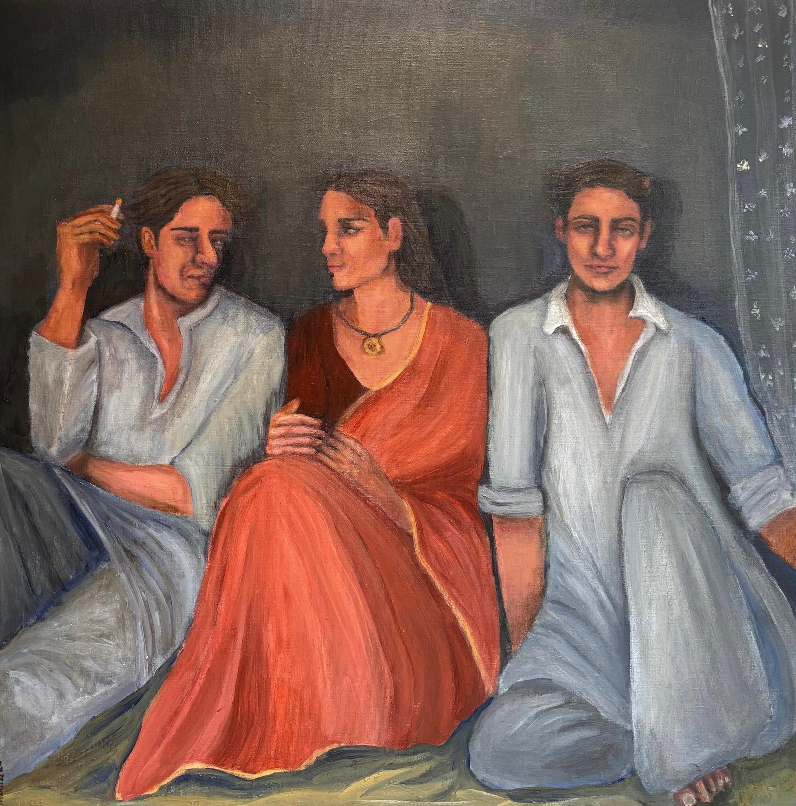 Baatein | 32x32 Inches